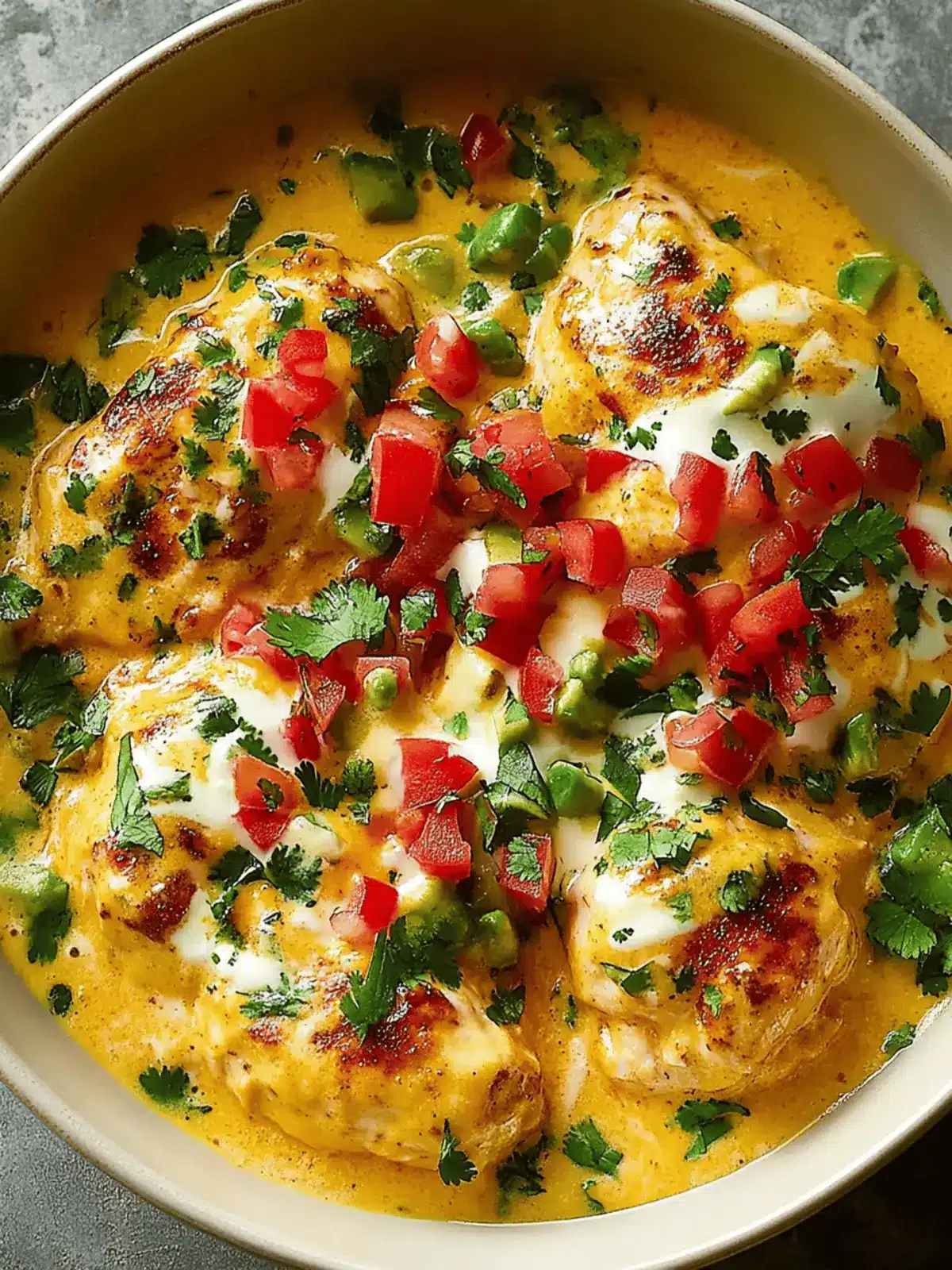 Savory Mexican Chicken with Cheese Sauce for Comforting Nights 3 Mexican Chicken with Cheese Sauce