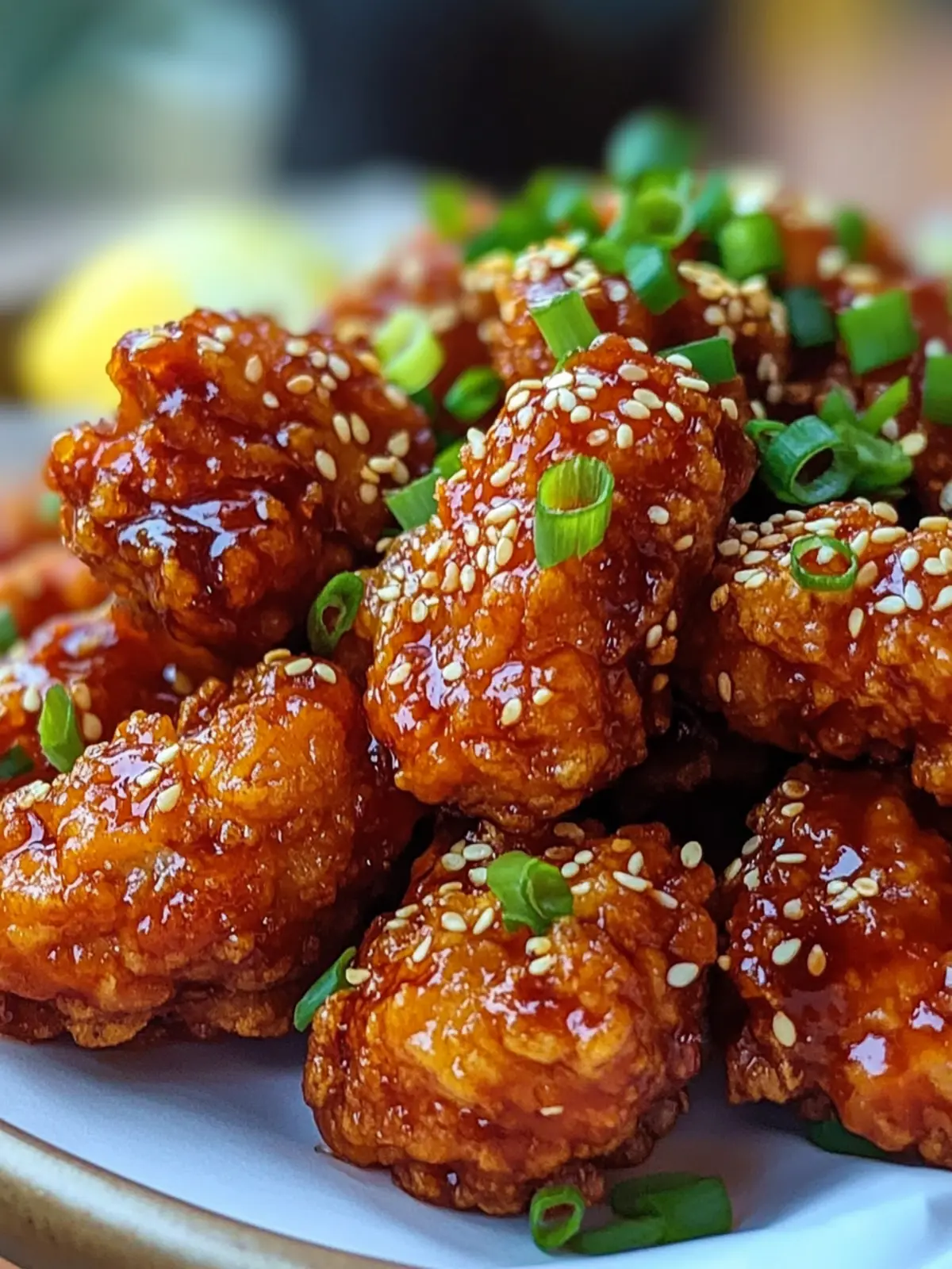 Crispy Korean Fried Chicken with Sweet Spicy Sauce at Home 3 Korean Fried Chicken