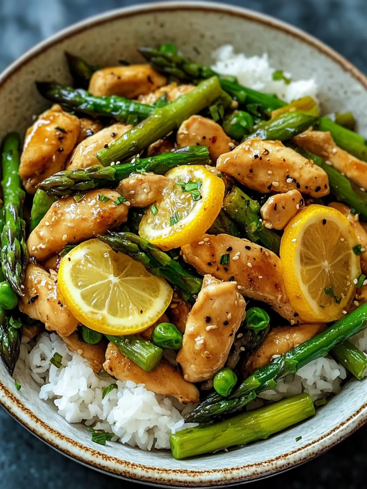 Zesty Lemon Chicken Asparagus Stir-Fry Ready in 20 Minutes 3 Lemon Chicken Asparagus Stir-Fry