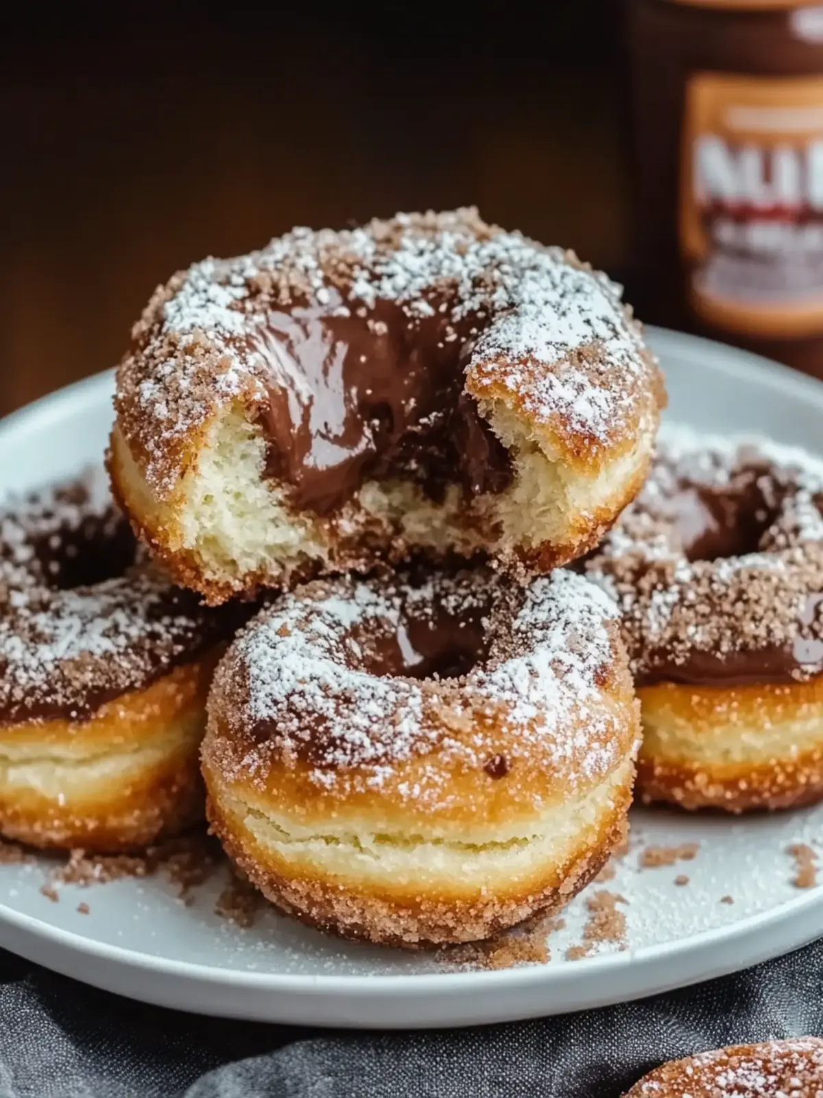 Nutella Stuffed Biscuit Doughnuts That Will Wow Your Taste Buds 2 Nutella Stuffed Biscuit Doughnuts