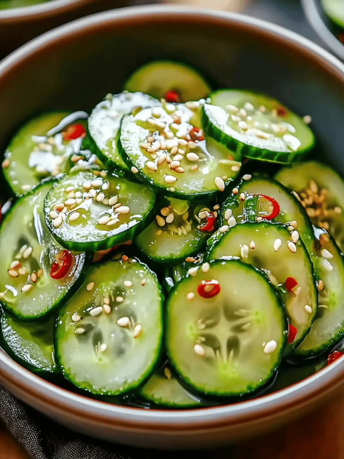 Refreshing Asian Cucumber Salad Recipe for Summer Bliss Unleashed 3 Refreshing Asian Cucumber Salad Recipe for Summer Bliss