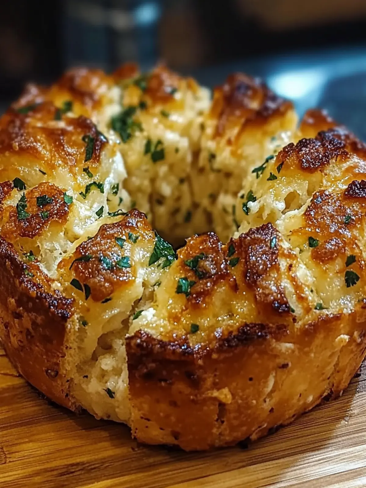 Irresistible Cheesy Garlic Pull-Apart Bread for Cozy Nights 4 Cheesy Garlic Pull-Apart Bread