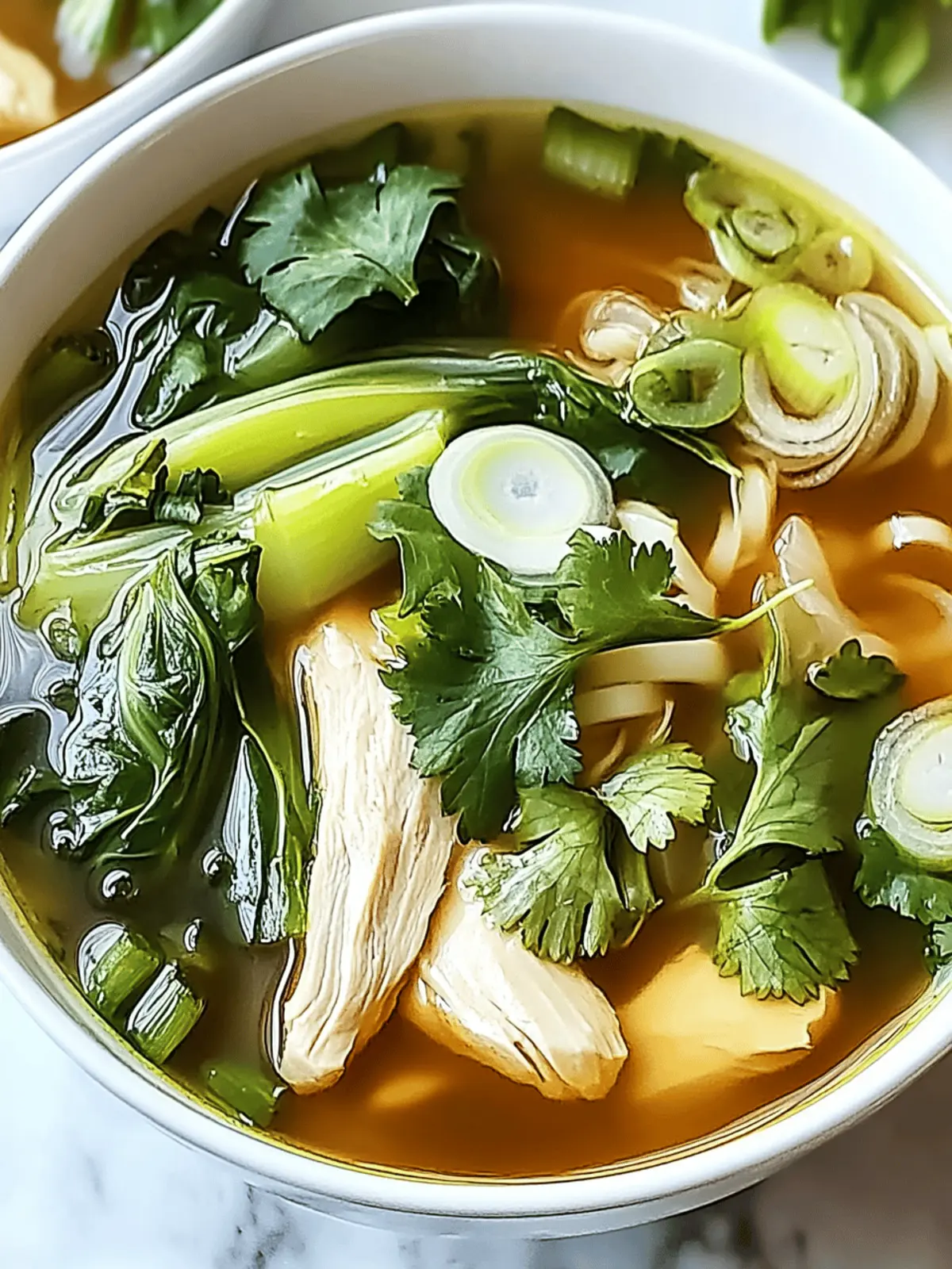 Hearty Bokchoy Chicken Soup for Cozy Family Nights 4 Bokchoy Chicken Soup