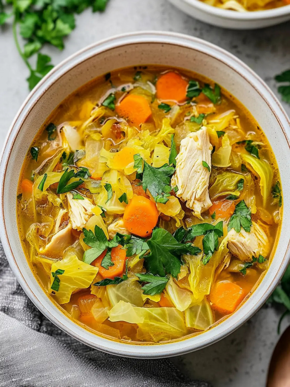 Soul-Warming Cabbage & Chicken Soup You ll Crave Daily 3 Cabbage & Chicken Soup