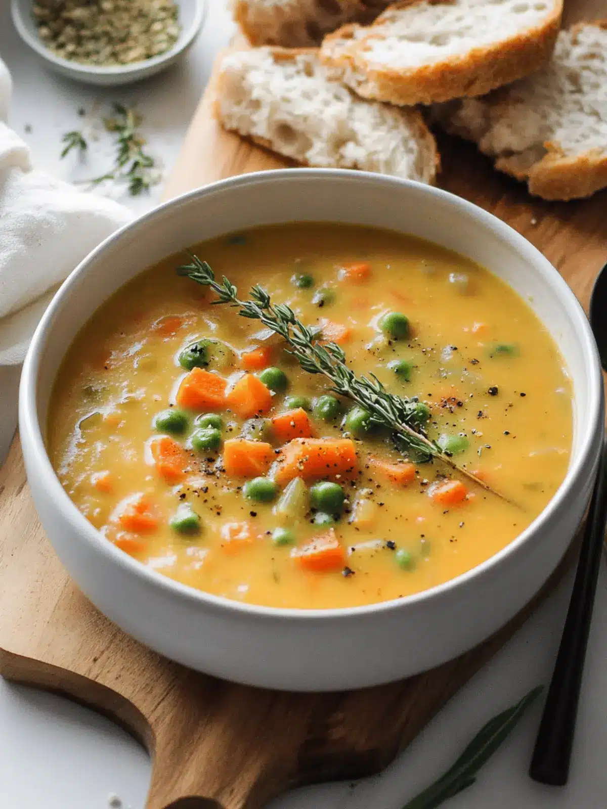 One-Pot Creamy Vegetable Soup for Cozy Comfort Nights 2 One-Pot Creamy Vegetable Soup