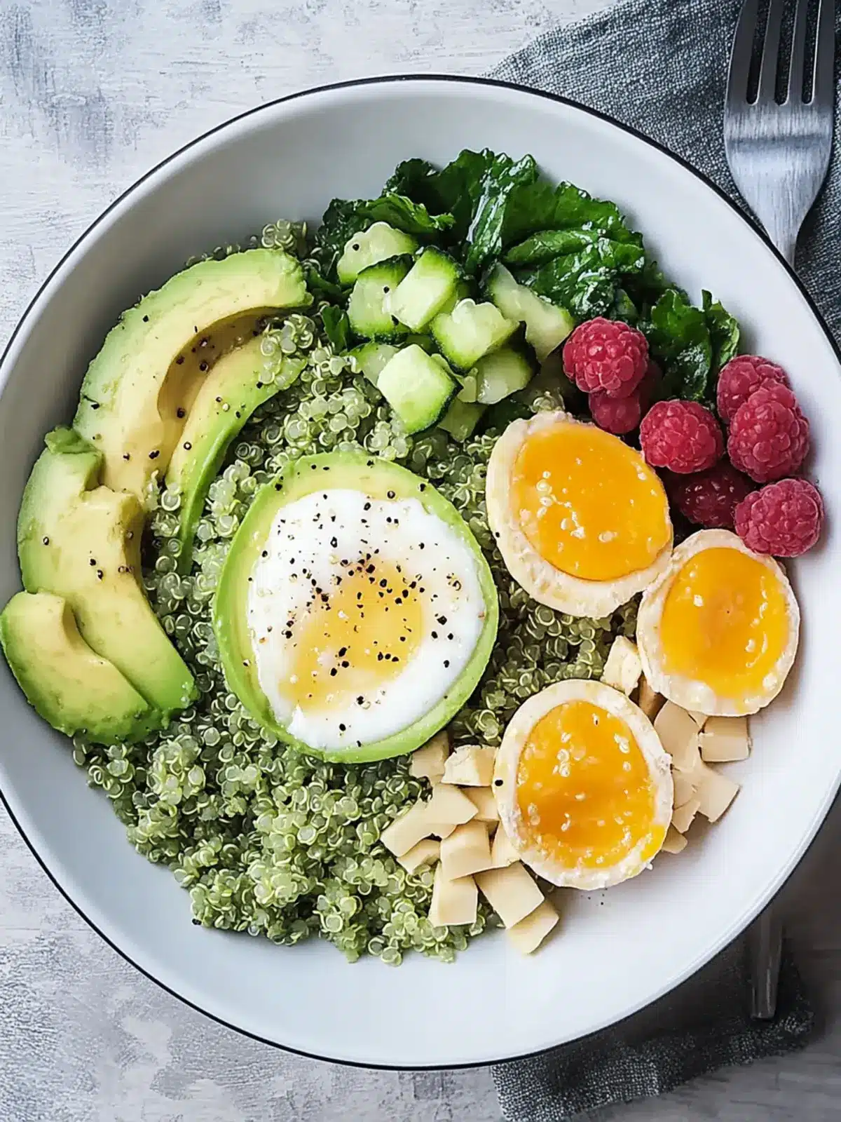 Vibrant Green Quinoa Breakfast Bowl for Energizing Mornings 4 Vibrant Green Quinoa Breakfast Bowl