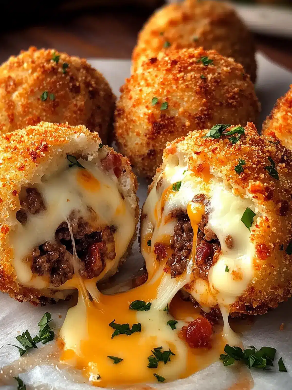 Cheesy Beef Bacon Ranch Cheeseburger Mozzarella Bombs Awaits 2 Cheesy Beef Bacon Ranch Cheeseburger Stuffed Mozzarella Bombs