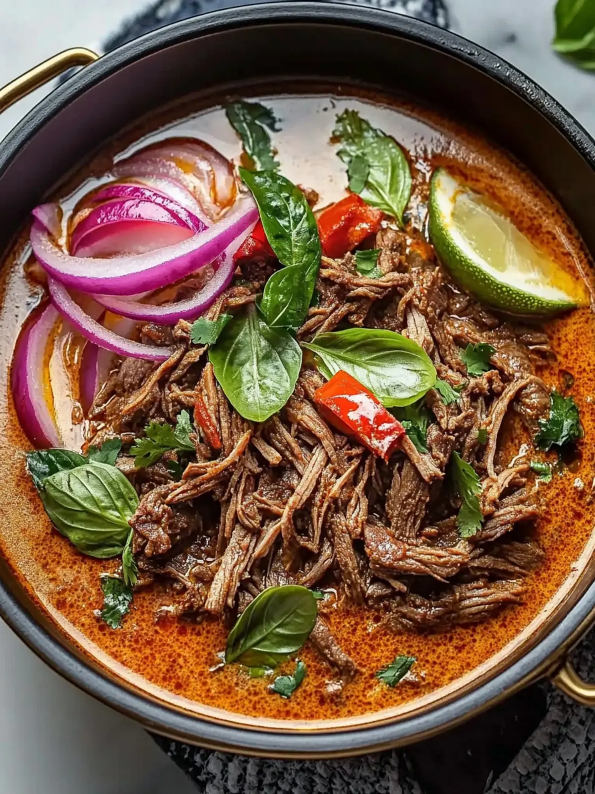 Irresistible Rich Shredded Beef Curry That Melts in Your Mouth 3 Rich Shredded Beef Curry